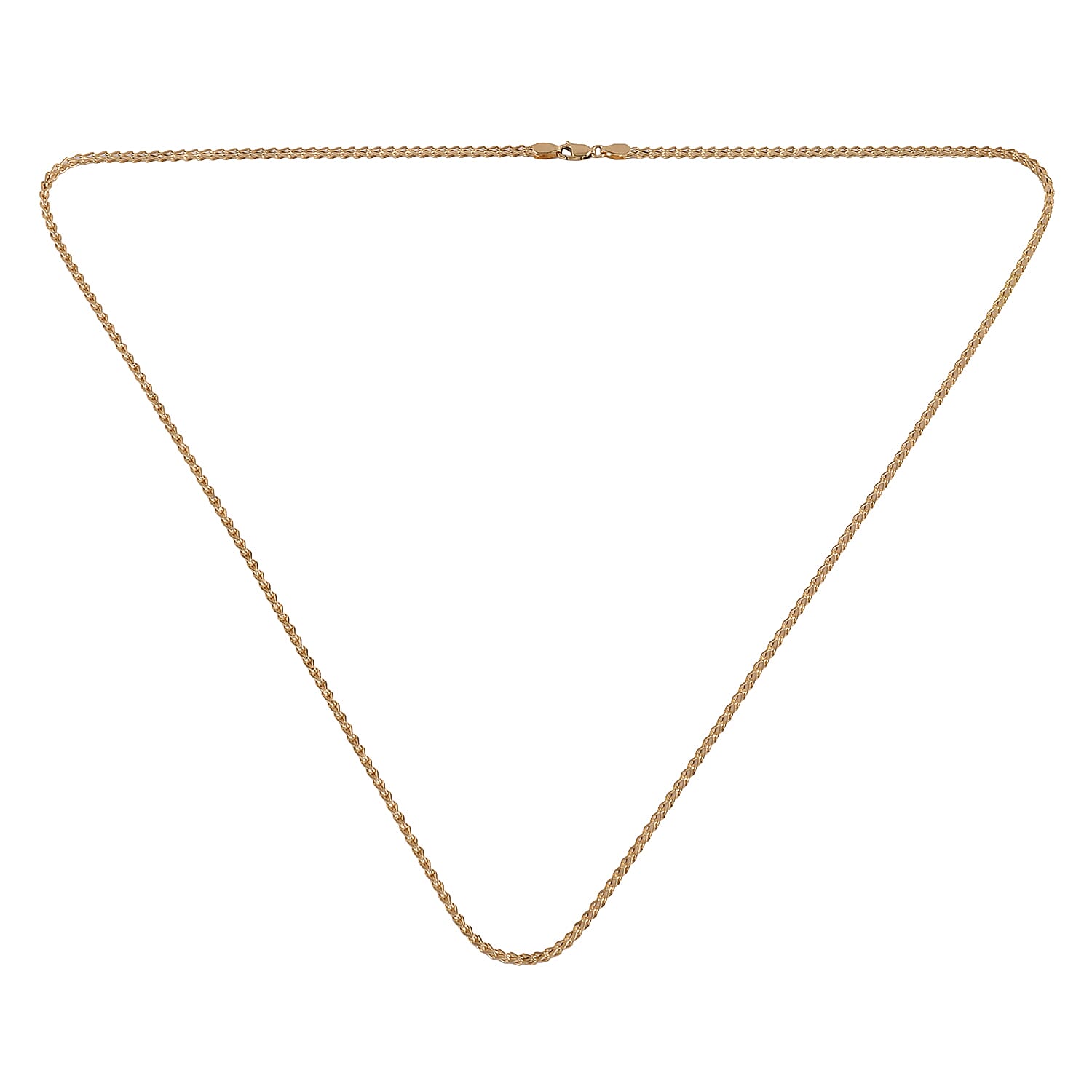 Close Out - 18K Yellow Gold Spiga Necklace (Size - 20) with Lobster Clasp, Gold Wt 3.59 Gms 8897839 0