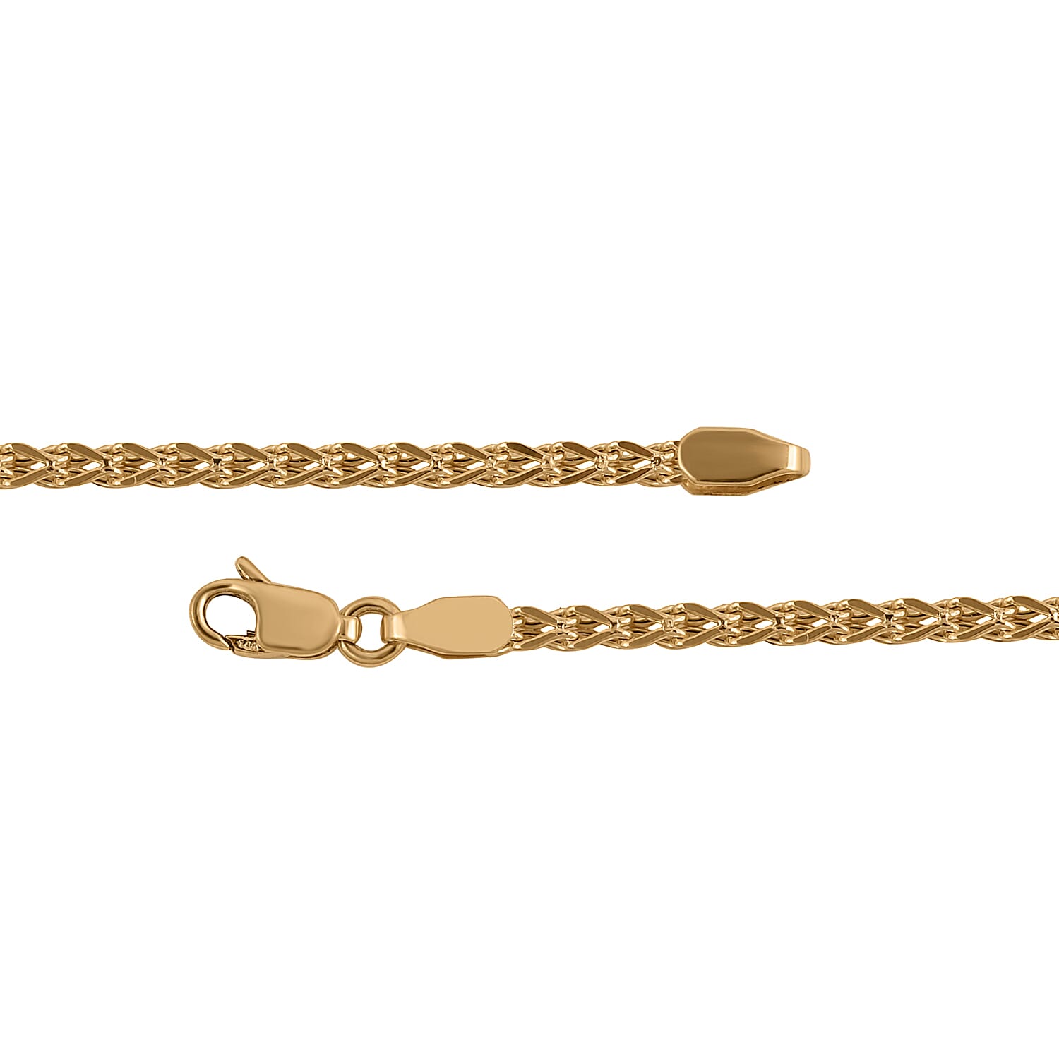 Close Out - 18K Yellow Gold Spiga Necklace (Size - 20) with Lobster Clasp, Gold Wt 3.59 Gms 8897839 5