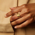 Close Out Deal - 9K Yellow Gold HANDMADE Dragon Ring