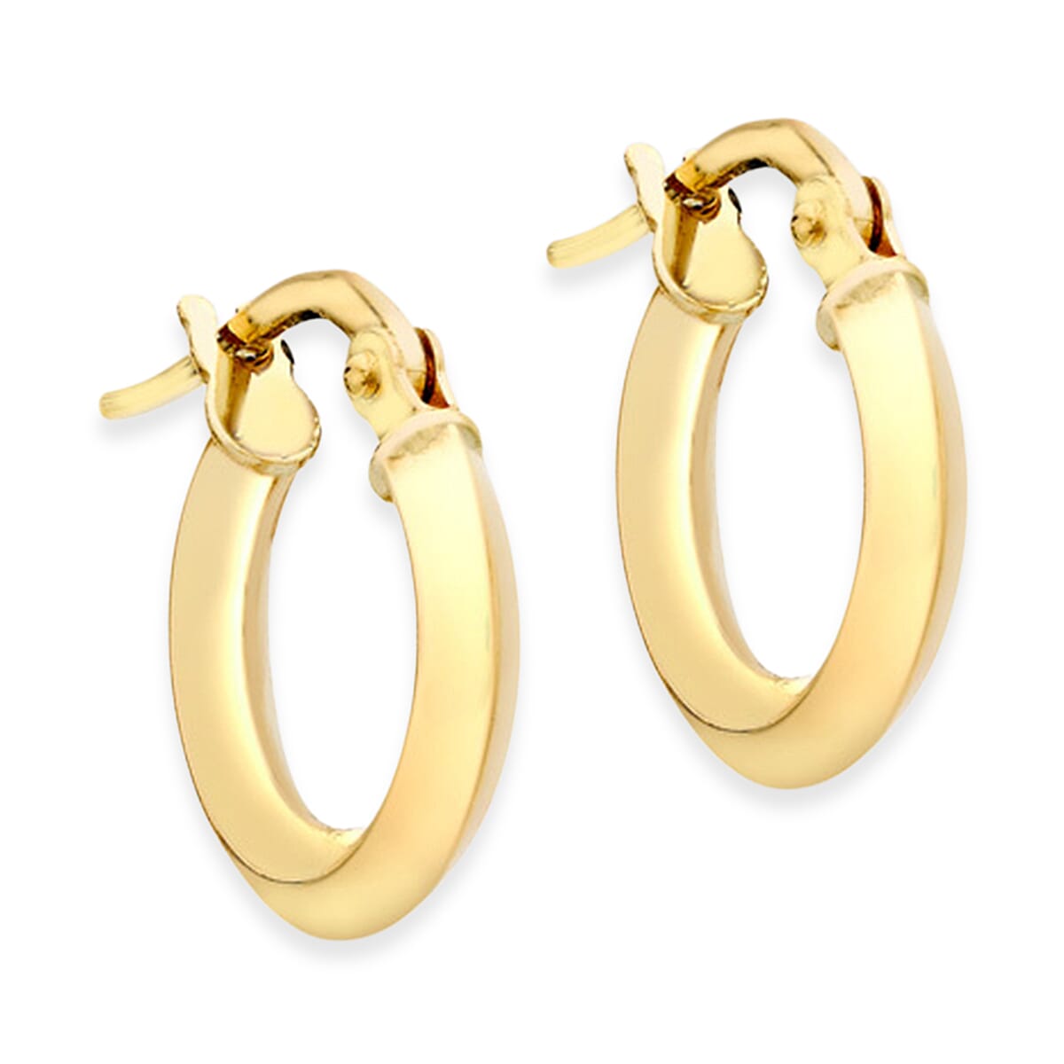 Close Out Deal - 9K Yellow Gold Hoop Earring with Clasp 8280754 0