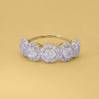 Close Out Deal - 9K Yellow Gold SGL Certified Diamond (I1-I2 -G-H) Ring 1.02 Ct