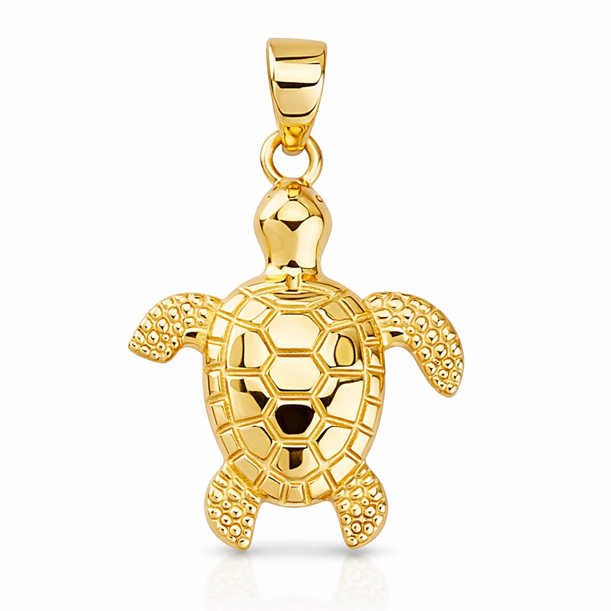 Close Out Deal - 9K Yellow Gold Turtle Pendant 8280946 0