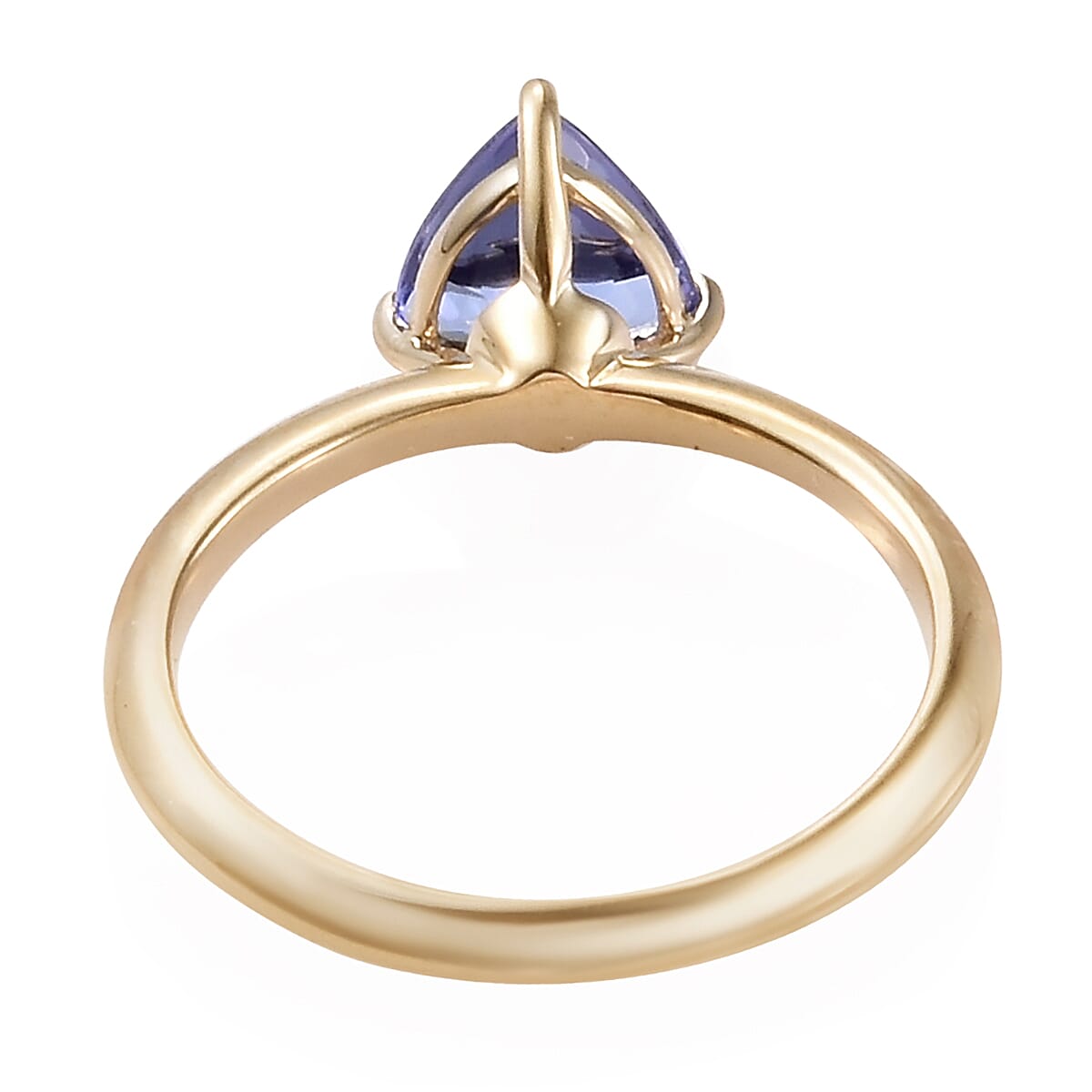 Close Out Deal 1 Carat Tanzanite Solitaire Ring in 14K Yellow Gold 2.25 Grams 3289329 5