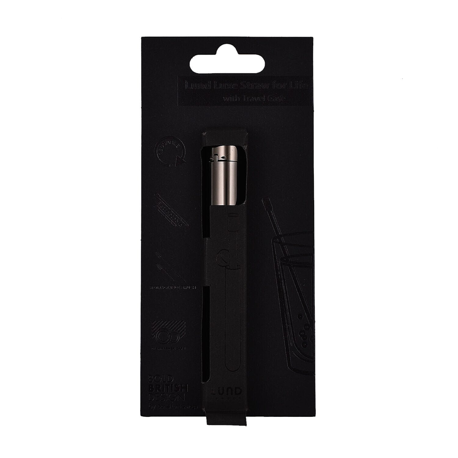 Lund London: Luxe Straws For Life and Travel Case- Multi Colour 7384830 6