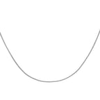 RACHEL GALLEY Sterling Silver Panza Curb Chain (Size 18) With Spring Ring Clasp