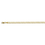 Close Out Deal Sterling Silver Curb Necklace (Size - 24), Silver Wt. 18.55 Gms