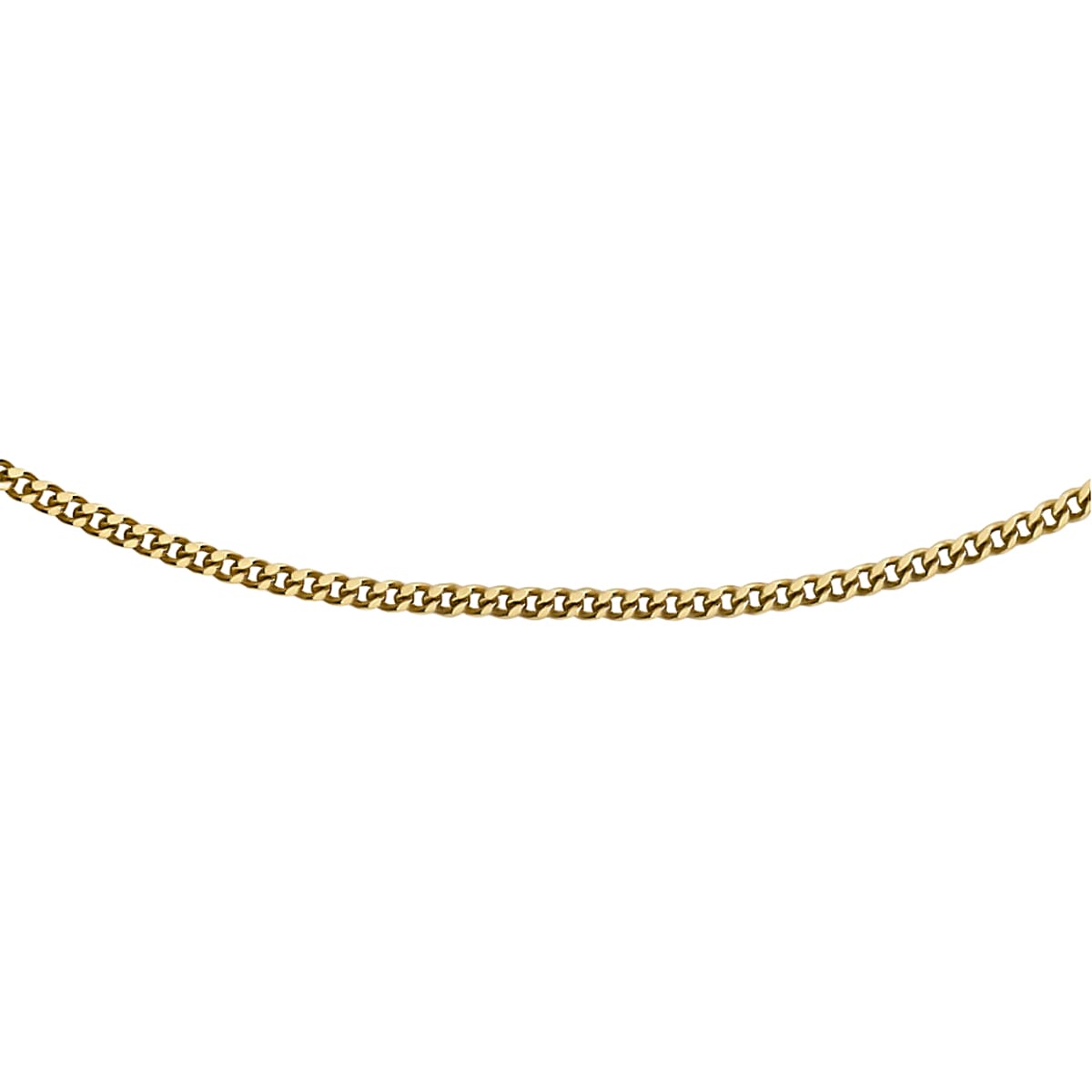 CloseOut Deal- 18K Yellow Gold Curb Chain (Size - 18) V32755614 0