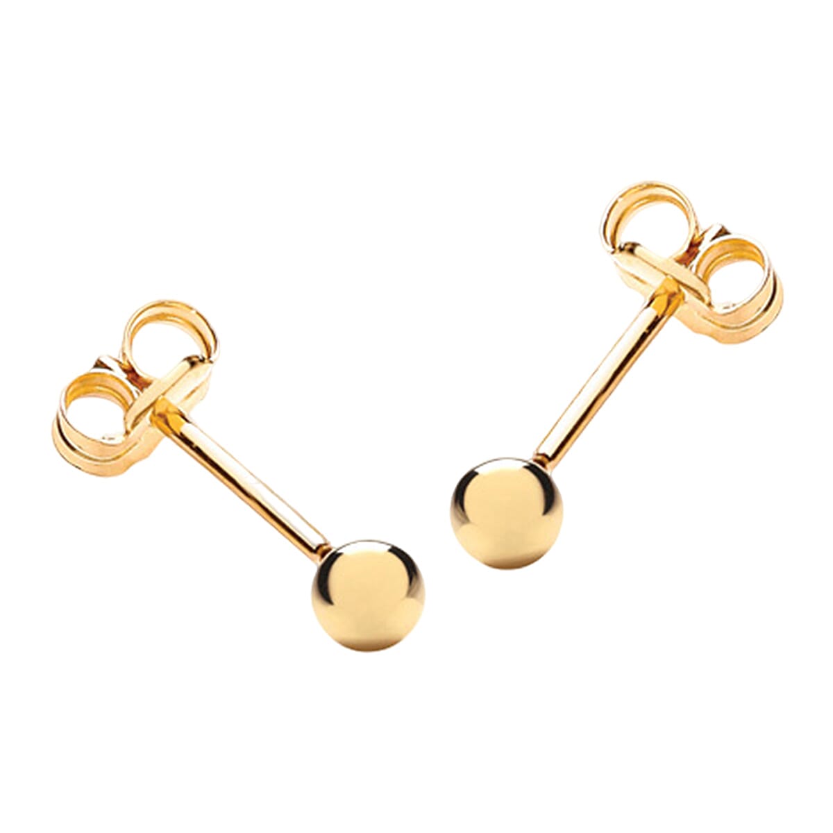 Closeout Deal - 9K Yellow Gold Spanish Earring with Push Back 8189560 0