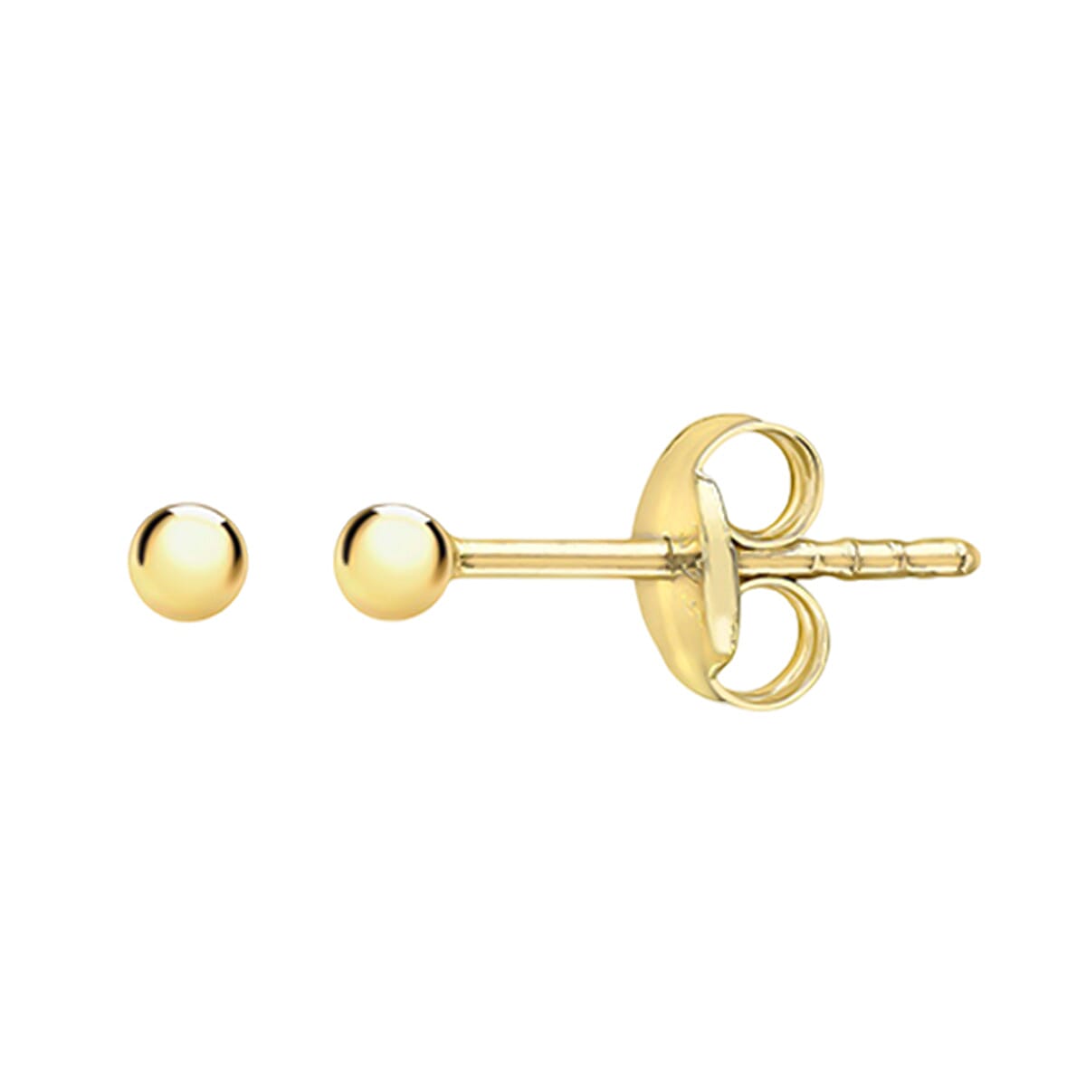 Closeout Deal - 9K Yellow Gold Spanish Stud Earring with Push Back 8189558 0
