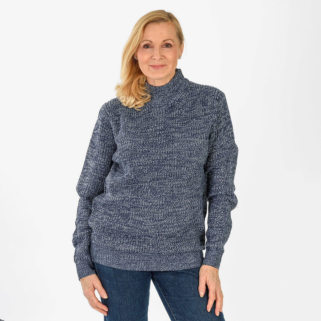 Limited Stock Smog Super Soft Jumper (Size 16 to 18) - Denim Blue