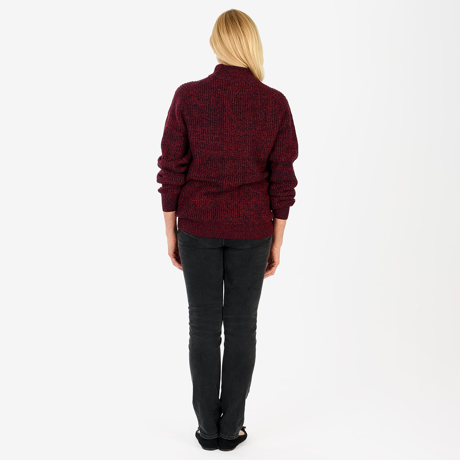 Limited Stock Smog Super Soft Jumper (Size 20 to 22) - Burgundy V32521472 4