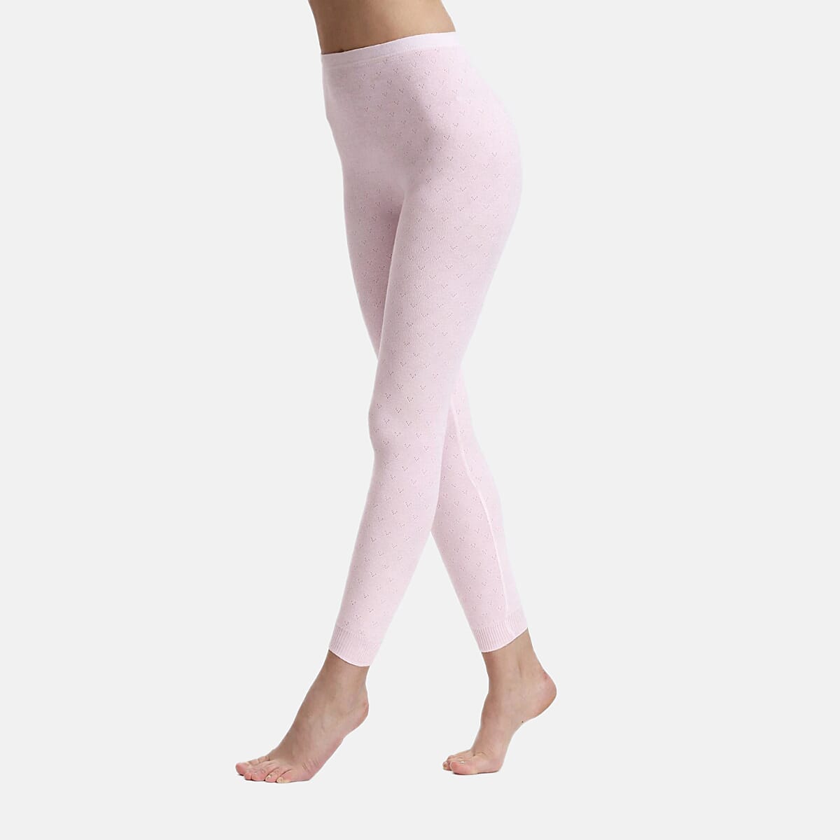Palm Underwear British Made Supersoft Thermal Leggings (Size - L) - Pink 8416591 0