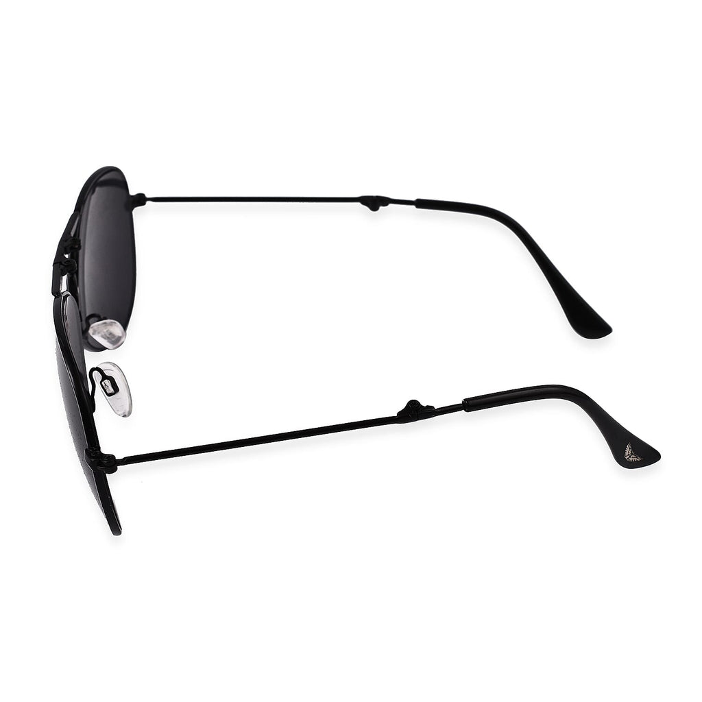 Closeout Deal - Limited Edition Aviator Sunglasses - Black