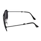 Closeout Deal - Limited Edition Aviator Sunglasses - Black