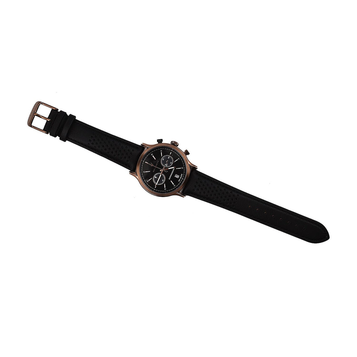 Maserati Legend Collection Watch with Chronograph, 10 ATM Water Resistance with Black Strap - Black Dial 7303345 6