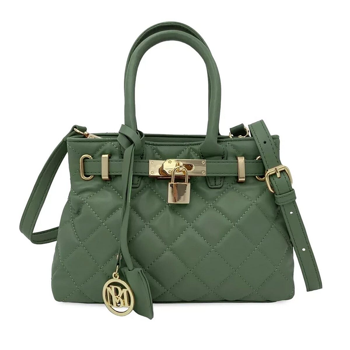 Closeout Deal PU Tote Bag (Size 3x7x9 cm) - Chive V32583592 0