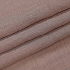 Closeout Deal - Ruffled Beaded Scarf with Faux Pearl - Beige