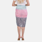 Closeout Deal New Arrival 100% Viscose Leopard Pattern sarong (Size 180x87 cm) - Pink
