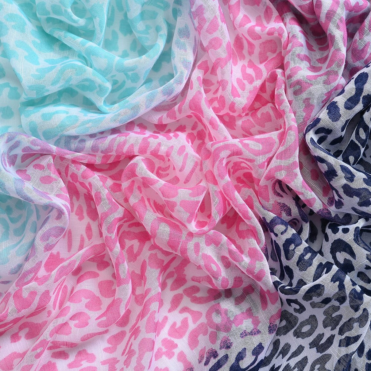Closeout Deal New Arrival Leopard Scarf - Pink and Pink 7750149 9