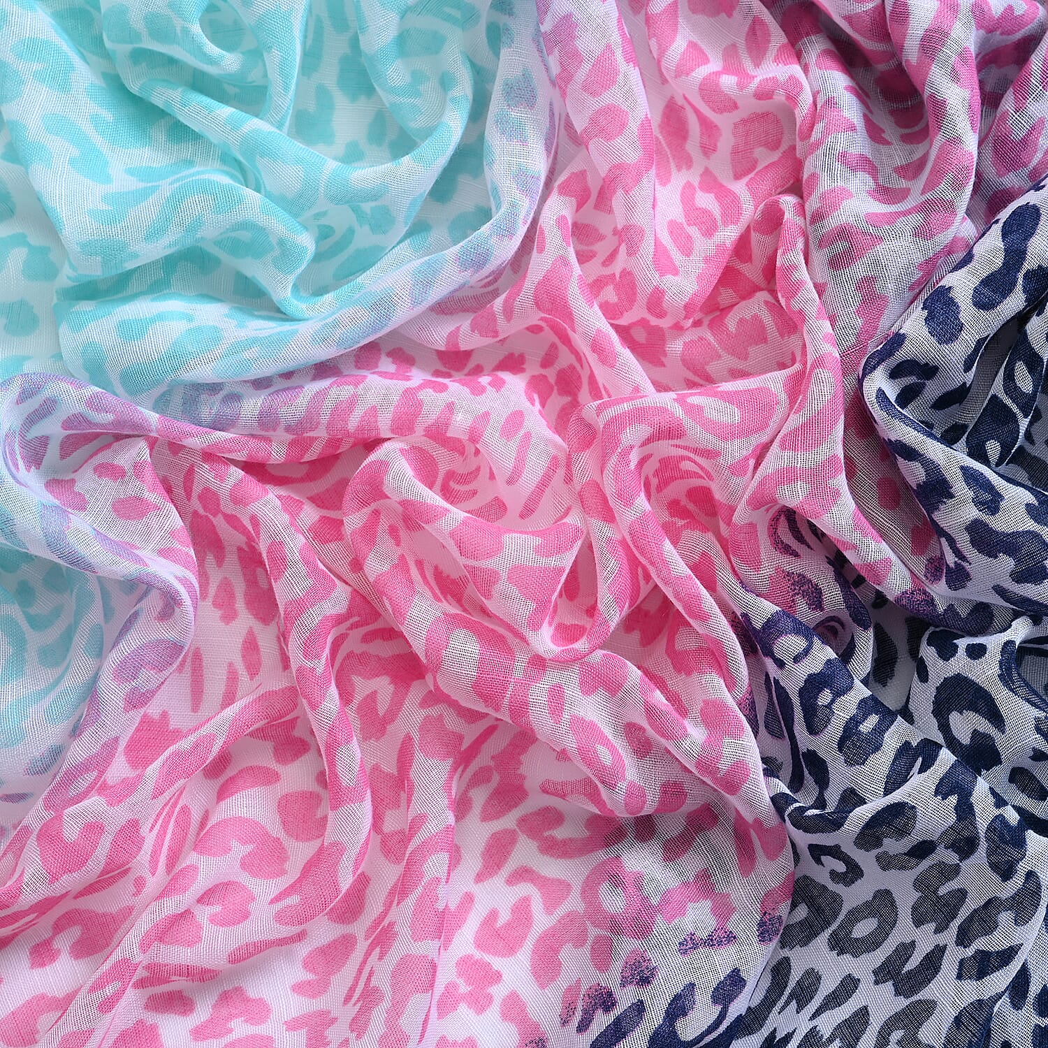 Closeout Deal New Arrival Leopard Scarf - Pink and Pink 7750149 9