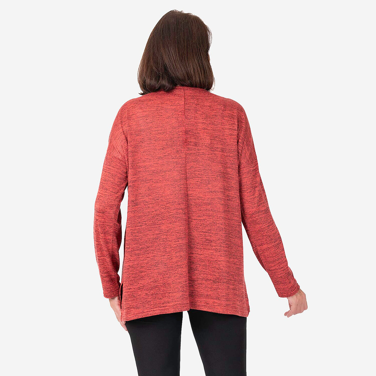 Close Out Deal Full Sleeves Ladies Marl Tunic 7840785 3