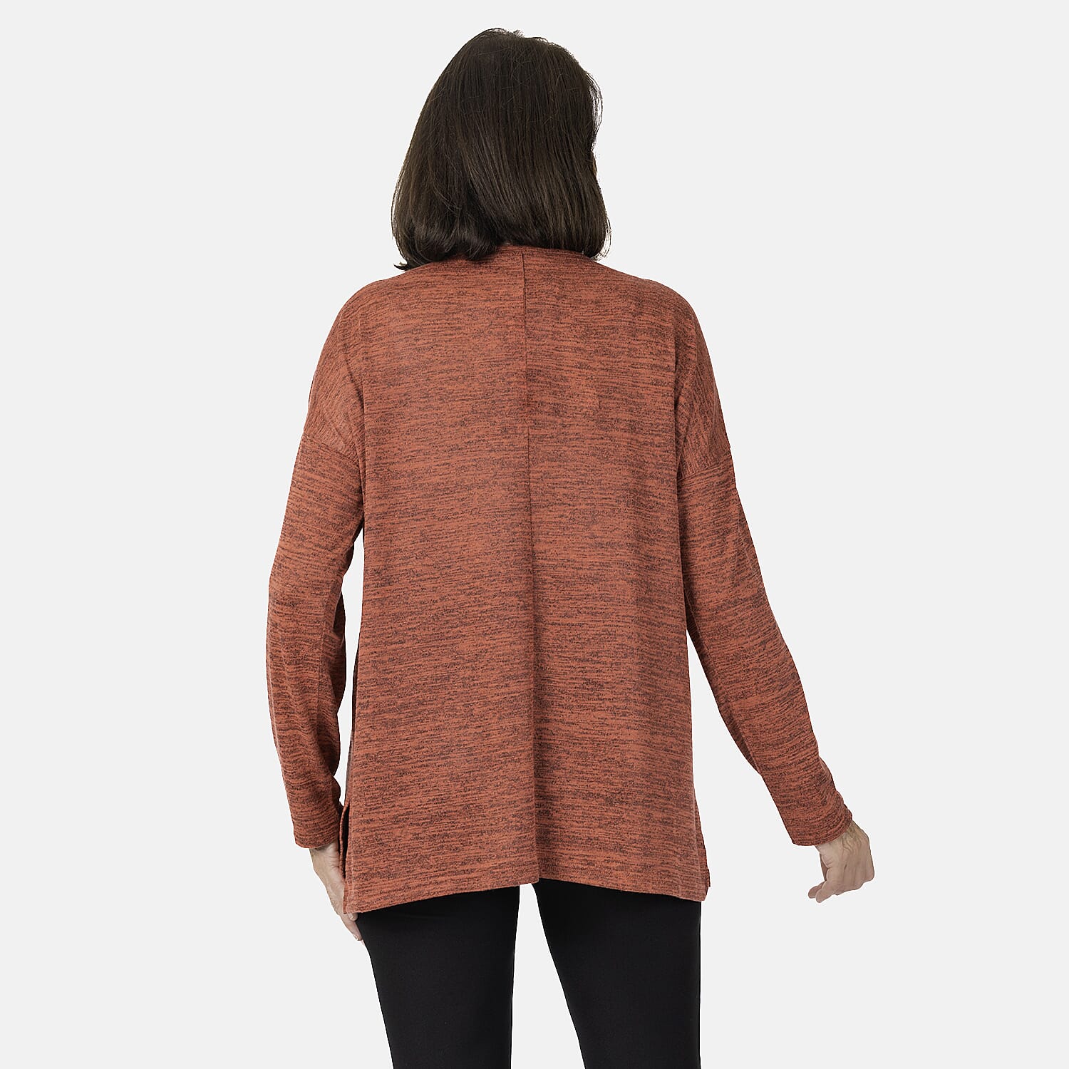Close Out Deal Full Sleeves Ladies Marl Tunic 7840785 3