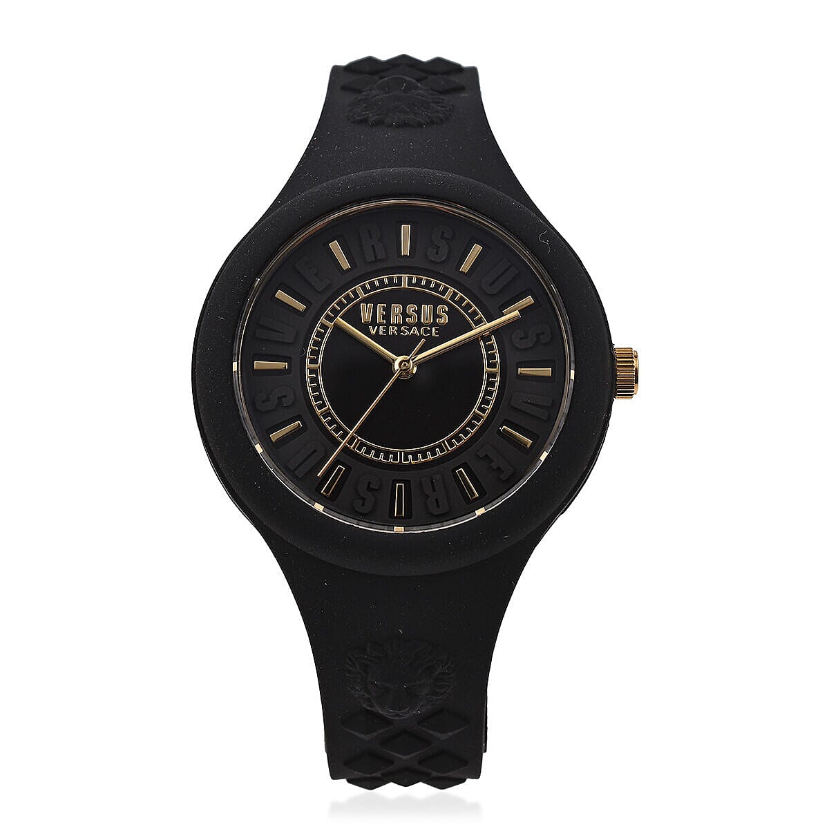 Closeout Deal - Versus Versace Ladies Fire Island Watch with Black Colour Strap 7339335 0