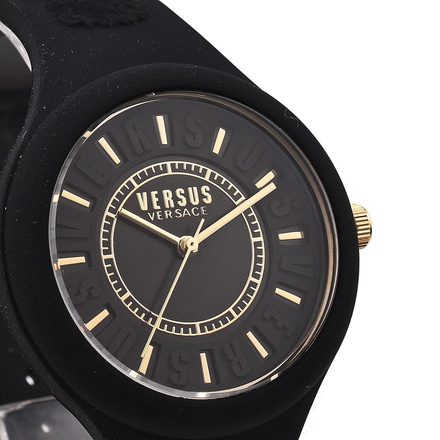 Closeout Deal - Versus Versace Ladies Fire Island Watch with Black Colour Strap 7339335 1
