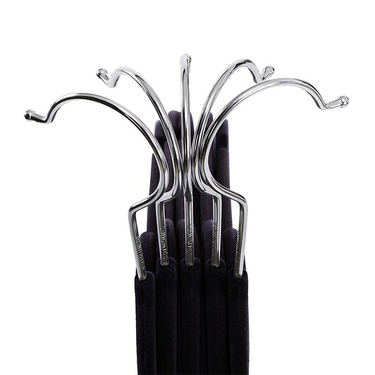 Velvet Non Slip Hangers Pack of 20 - Black 7834281 2