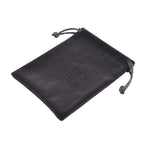 Knitted Bottom Plush Cloth Coin Pouch (Size 15x12x1 cm) - Grey