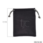 Knitted Bottom Plush Cloth Coin Pouch (Size 15x12x1 cm) - Grey