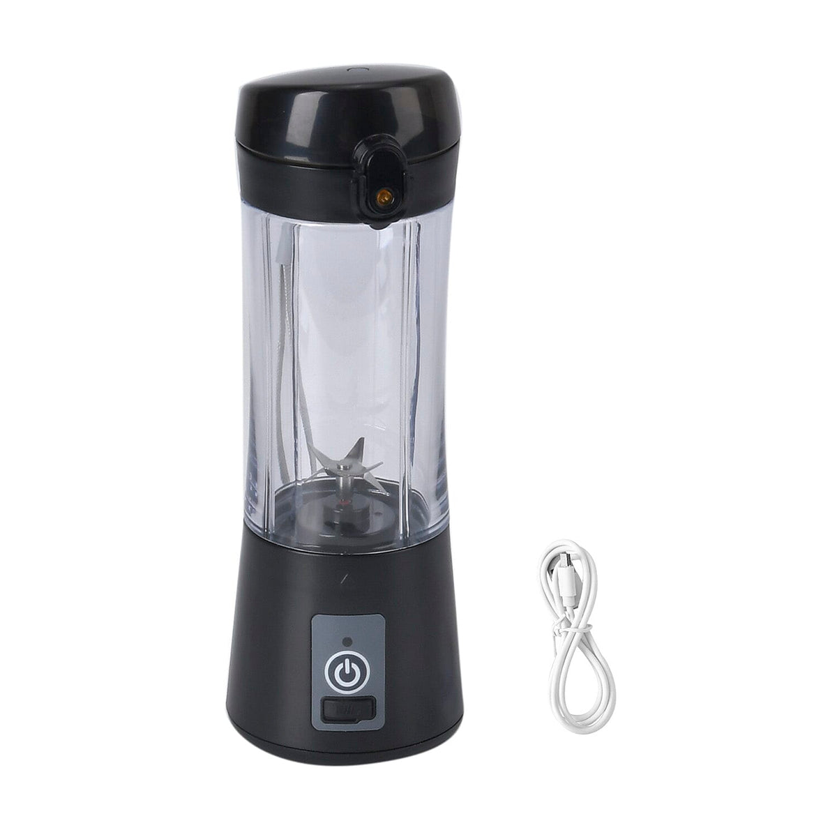 380ml Portable Blender with Detachable Cup - Black 7684405 0