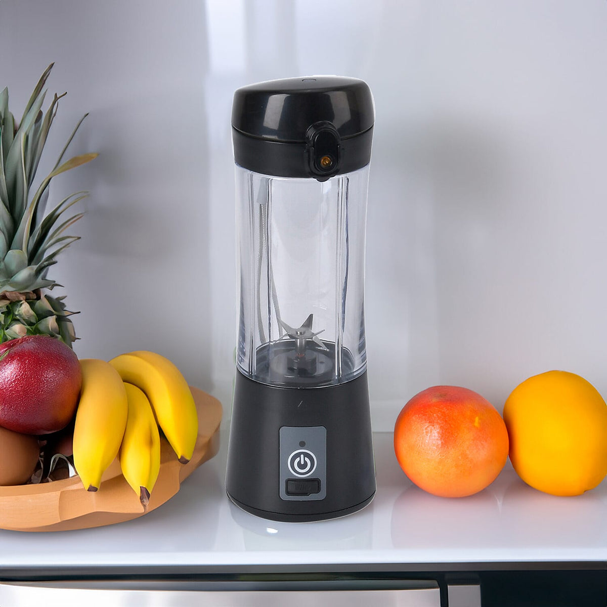 380ml Portable Blender with Detachable Cup - Black 7684405 1