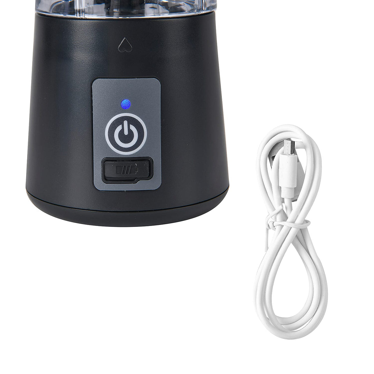 380ml Portable Blender with Detachable Cup - Black 7684405 9