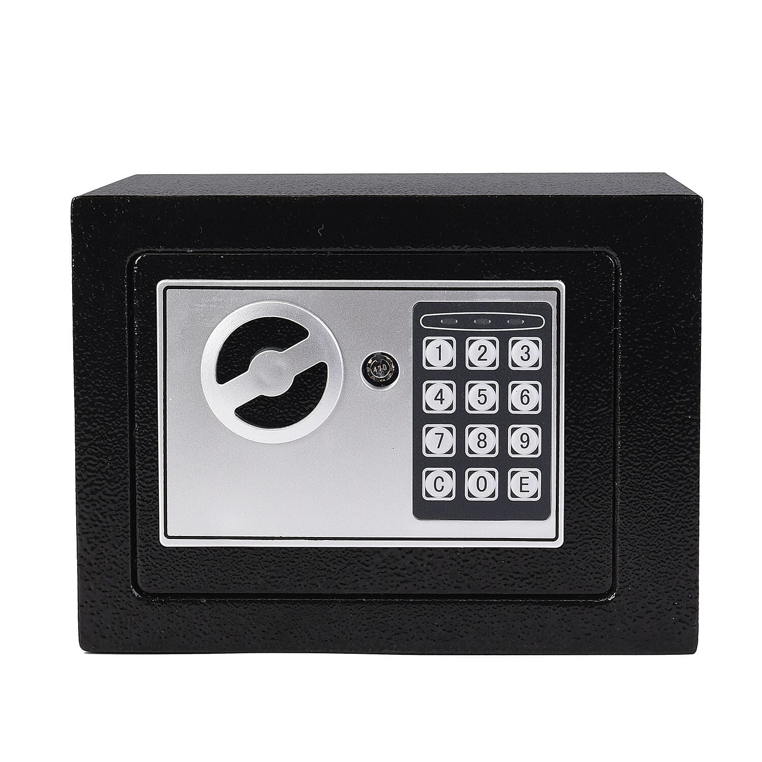Strong Steel Safe Box With Pincode Access (4 AA Batteries,Not Included) - Black 7308241 0