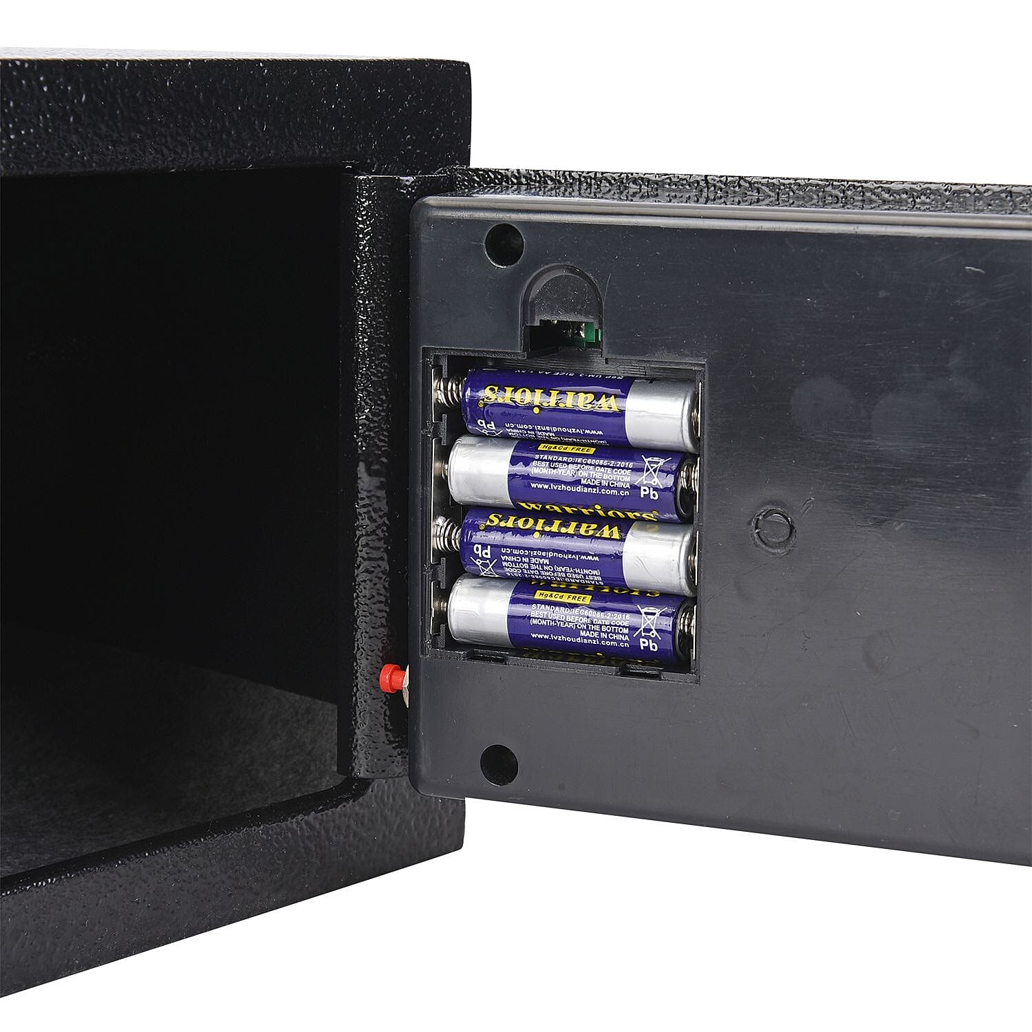 Strong Steel Safe Box With Pincode Access (4 AA Batteries,Not Included) - Black 7308241 6