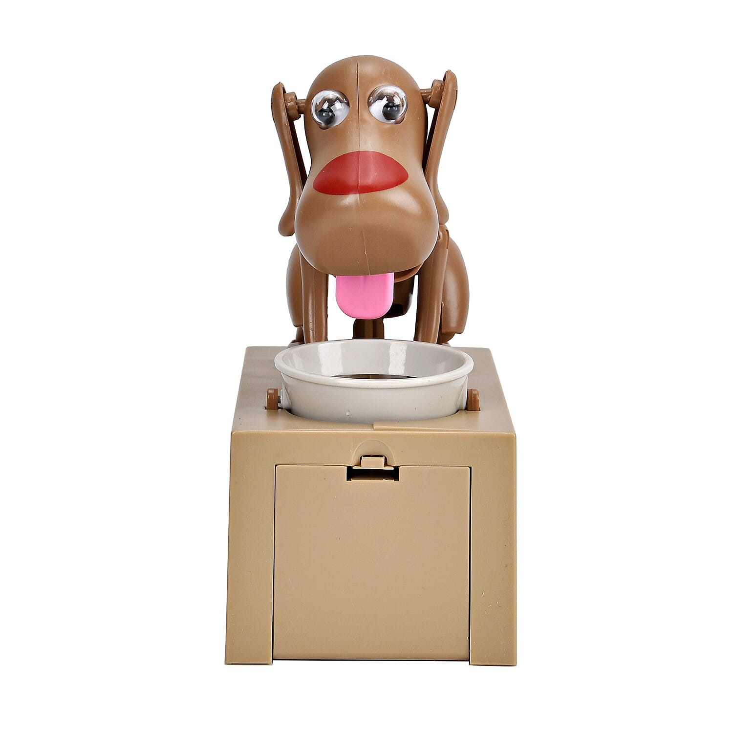 Choken Bako Dog Piggy Bank- Coffee &amp; Black 7697931 4