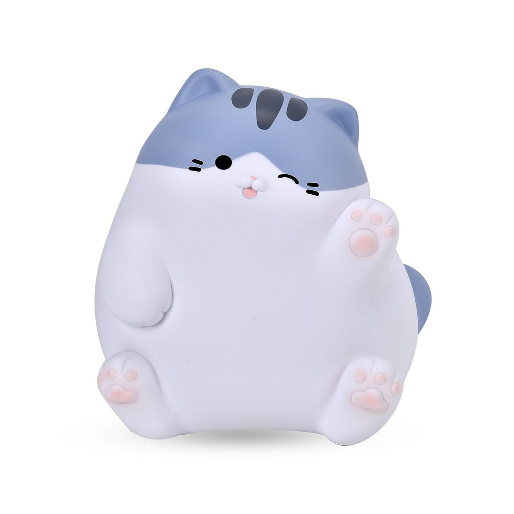 Money Bank Blue Waving Cat
