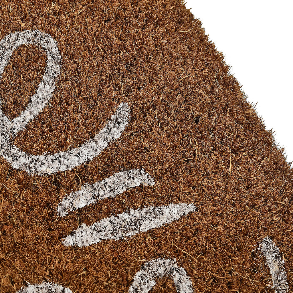 Welcome Home Coir Door Mat (Size 45x75 ) - Brown