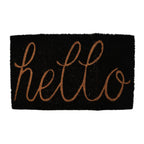 Coir Rug and Door Mat (Size 45x75 ) - Brown