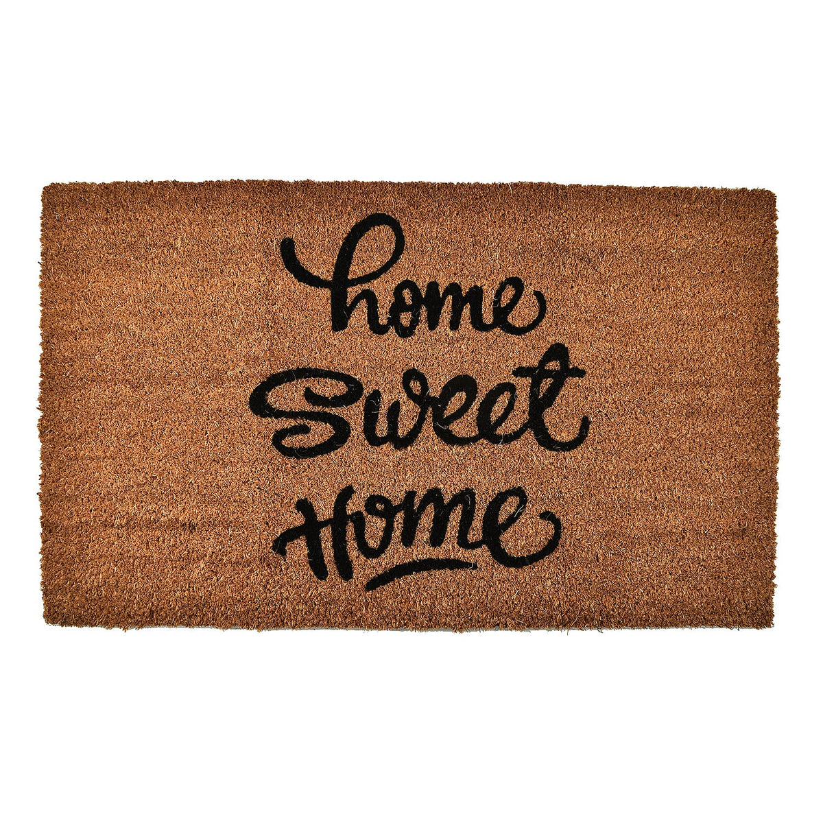 Home Sweet Home Coir Door Mat (Size 45x75 cm) - Brown 7726138 0
