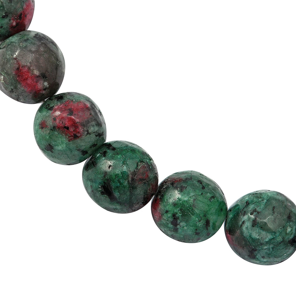Collectors Edition- Rare Ruby Zoisite Necklace Size 18 in Sterling Silver 6296862 3
