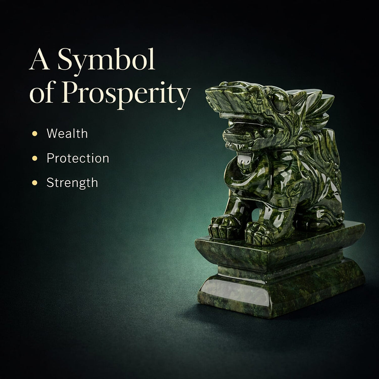 Collectors Edition -  2 Pcs Set Serpentine Jade Carved Pixiu Sculpture 5045.00 Ct. 4437802 4