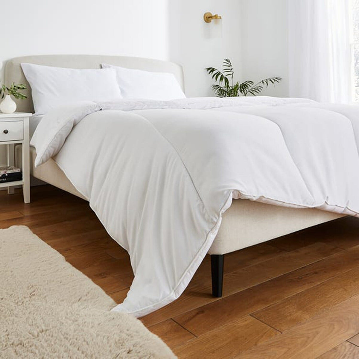 Tog Microfibre Duvet with Virgin Hollowfibre Fill - Single Size 7964441 0
