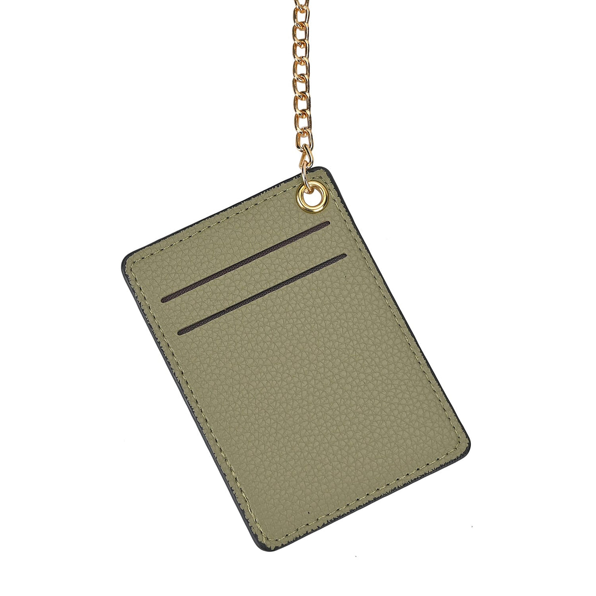 Compact Crossbody Bag with Detachable Card Holder (Size 18x6x11 cm) - Olive 7861638 3