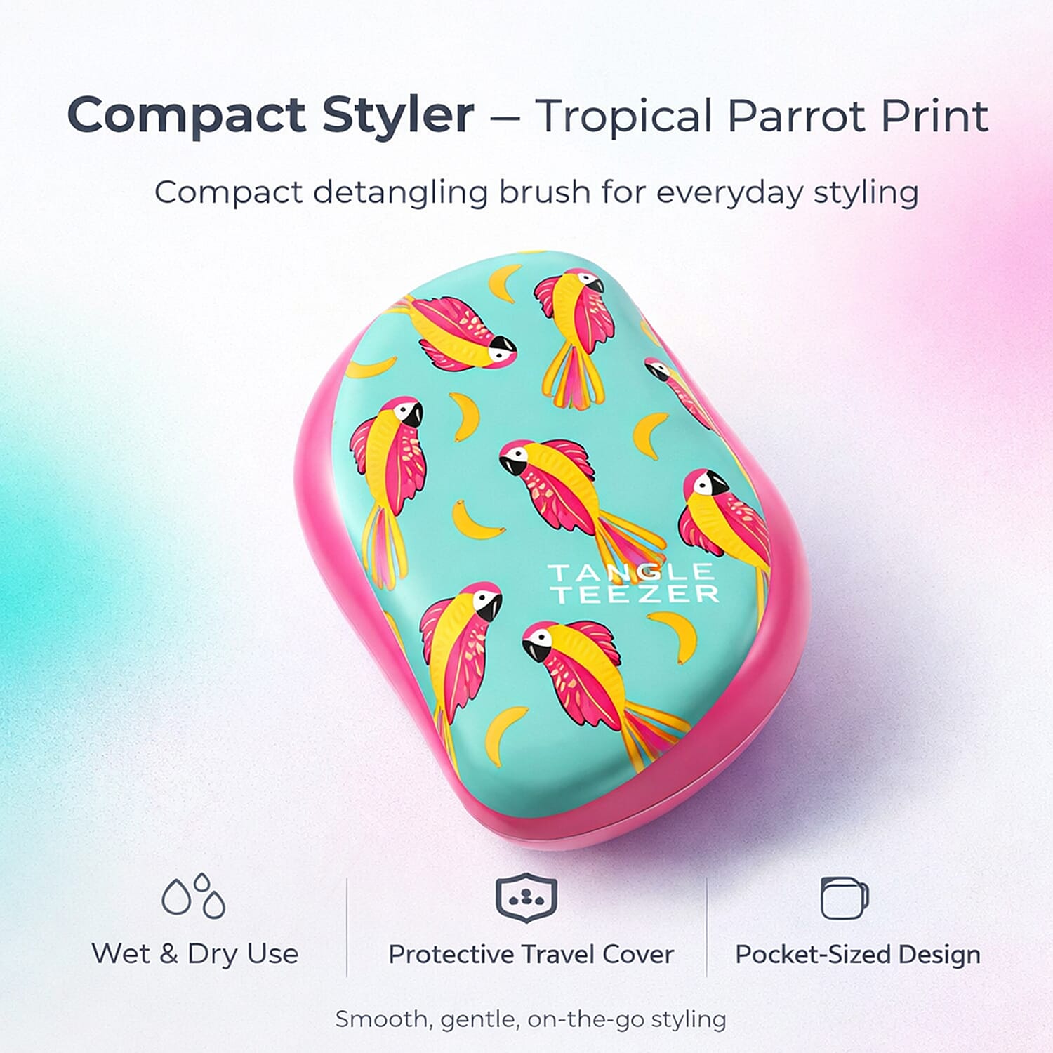 Compact Styler Hair Brush - Zoey Cottam - Parrot 7636355 1