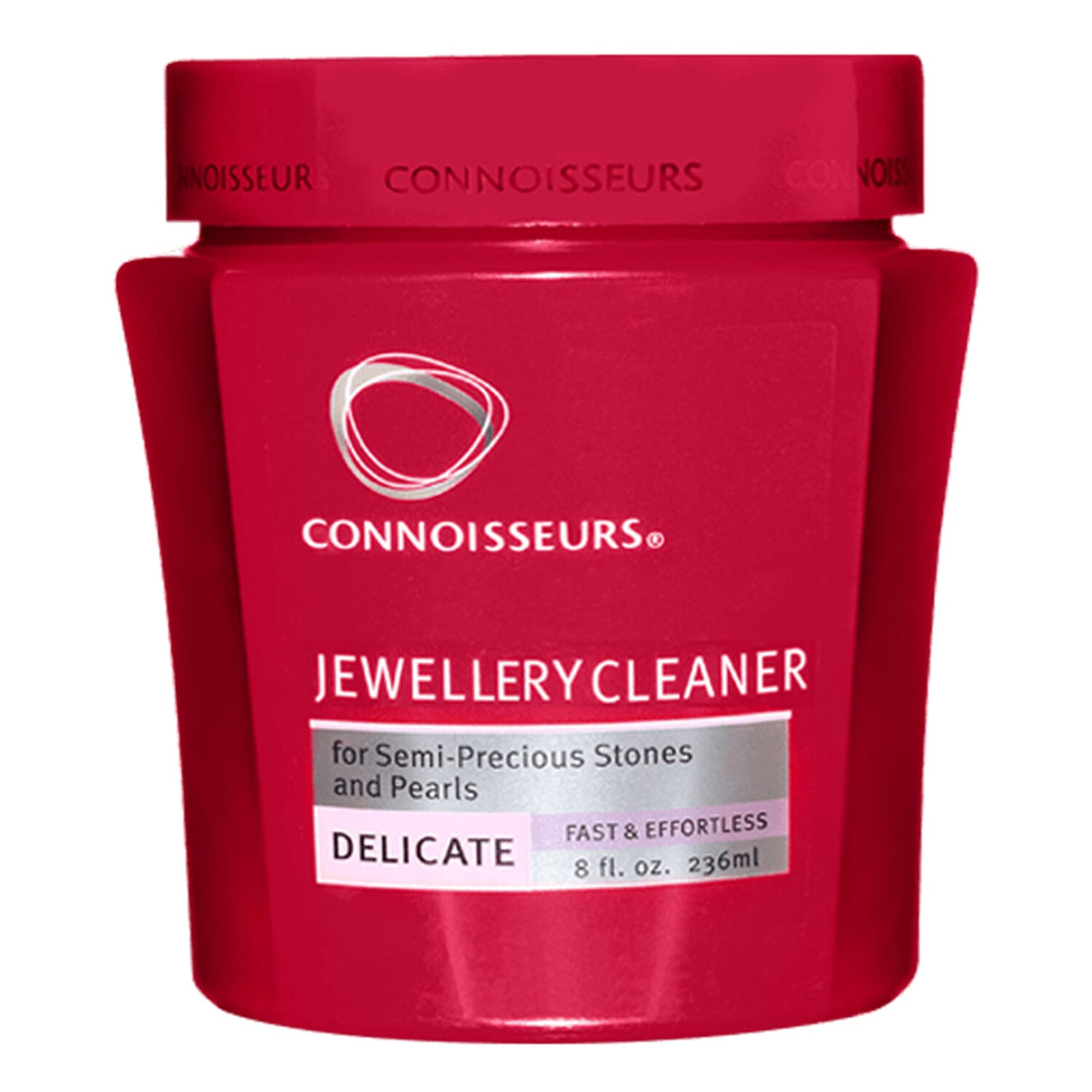 Connoisseurs Delicate Jewellery Cleaning Bath - Liquid Cleaner Solution for Semi-Precious Stones and Pearls- Dip Tray &amp; Brush Included - 236 ml 6283857 0
