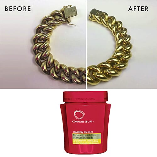 Connoisseurs Precious Jewellery Cleaning Bath - Liquid Cleaner Solution for Gold, Diamonds, Platinum &amp; Precious Stones - Dip Tray &amp; Brush Included - 250ml 6283856 3
