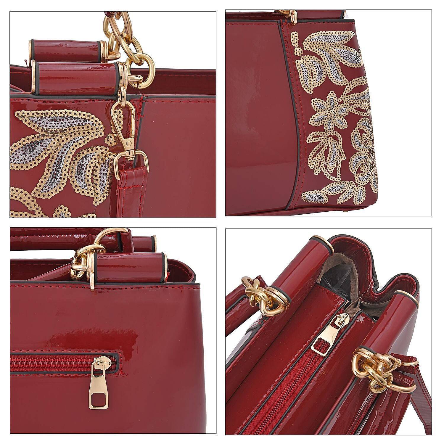 Crossbody Convertible Bag with Detachable Long Strap (Size 31x20x14 Cm) 7197894 5