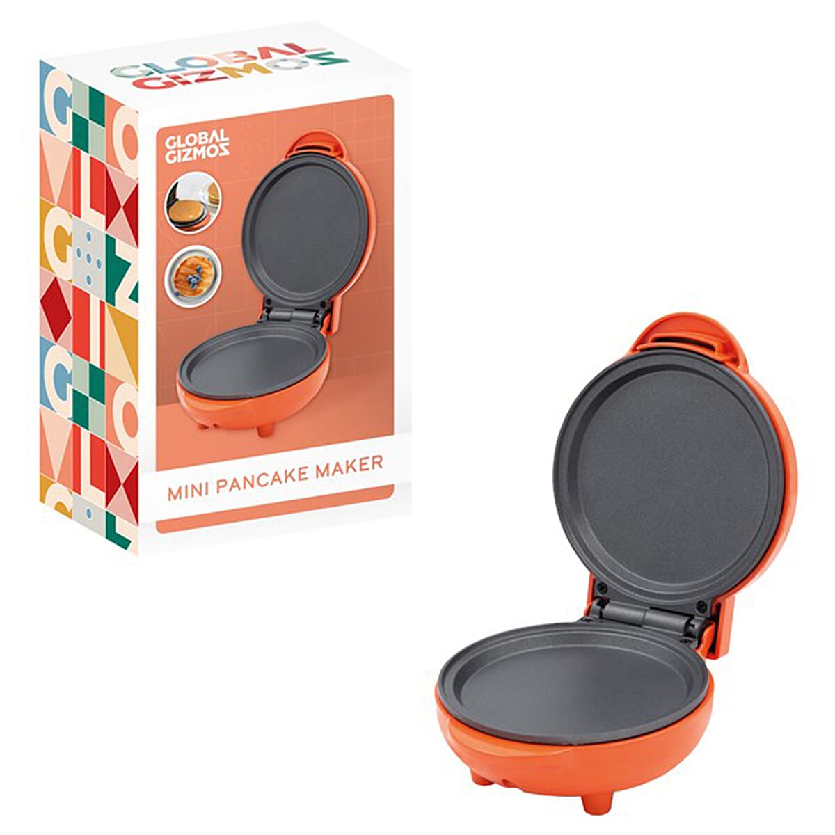 Global Gizmos: Pancake Maker - Orange 7720915 0